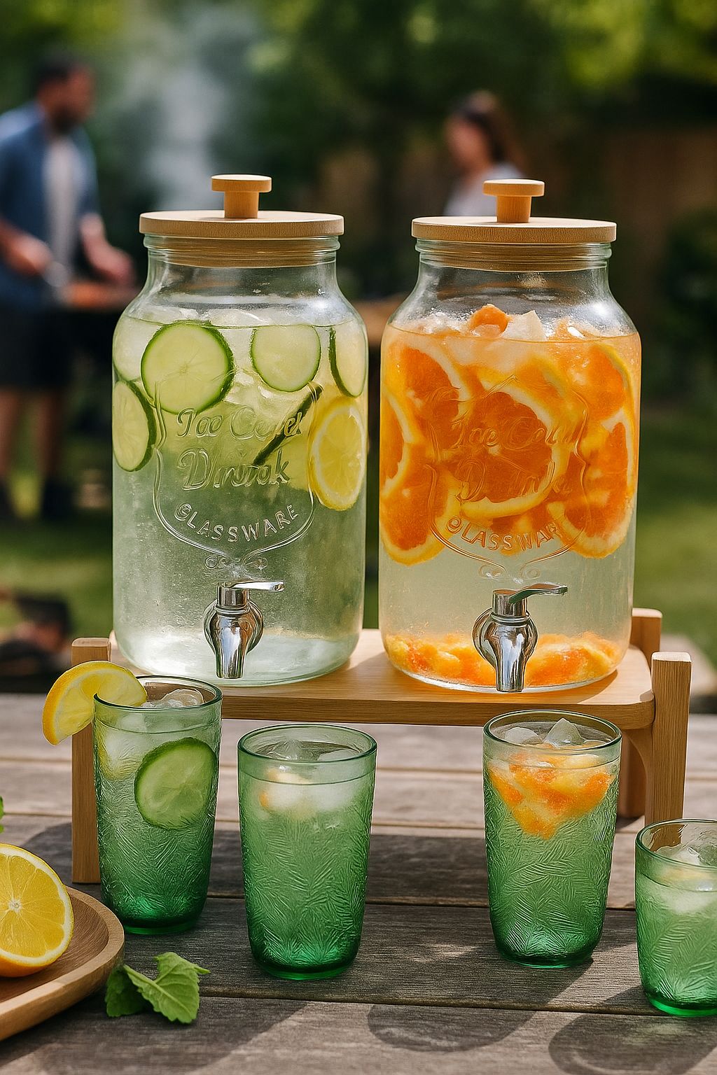 Dispensador de bebidas Bambú