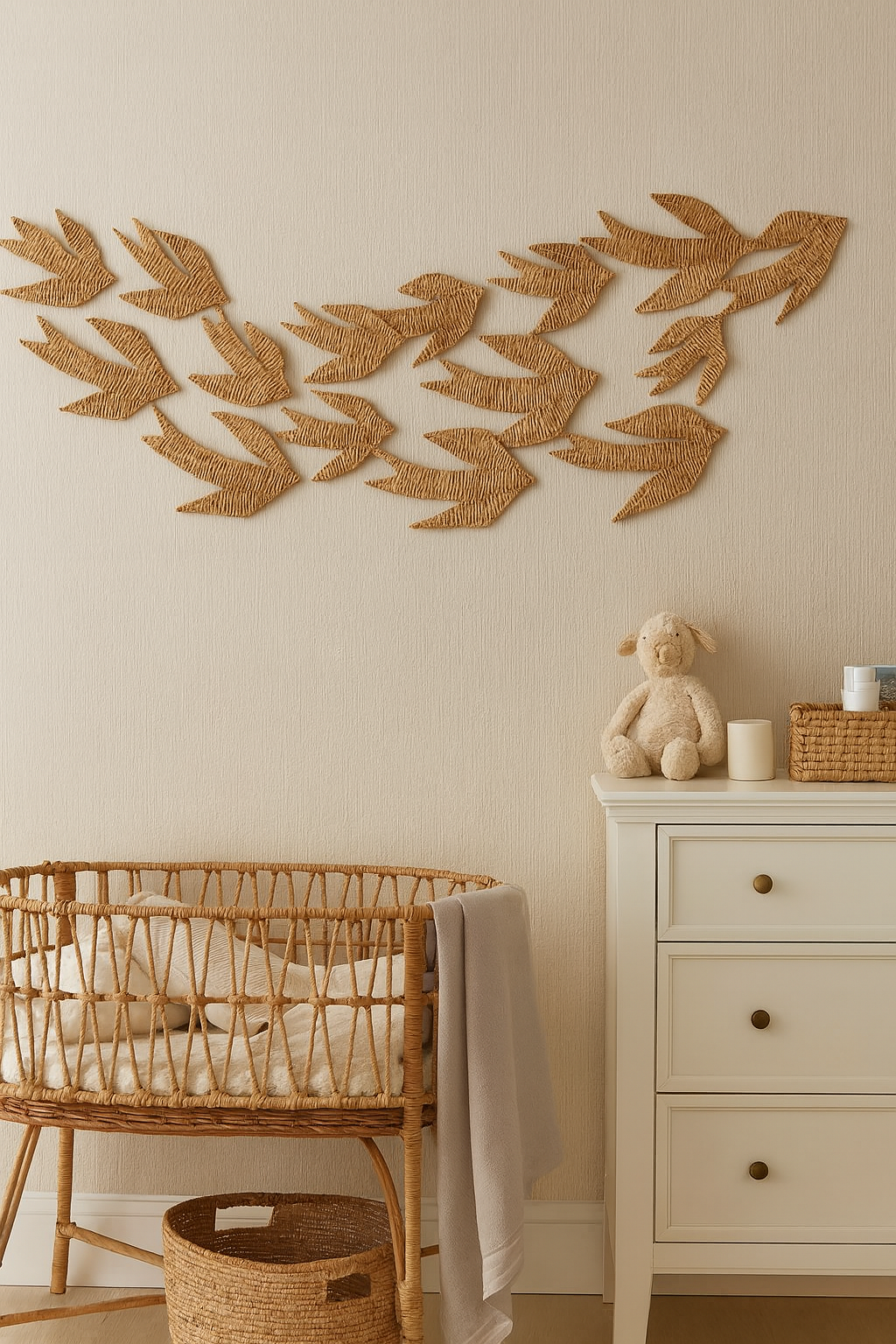 Decoración de Pared Fibra Natural