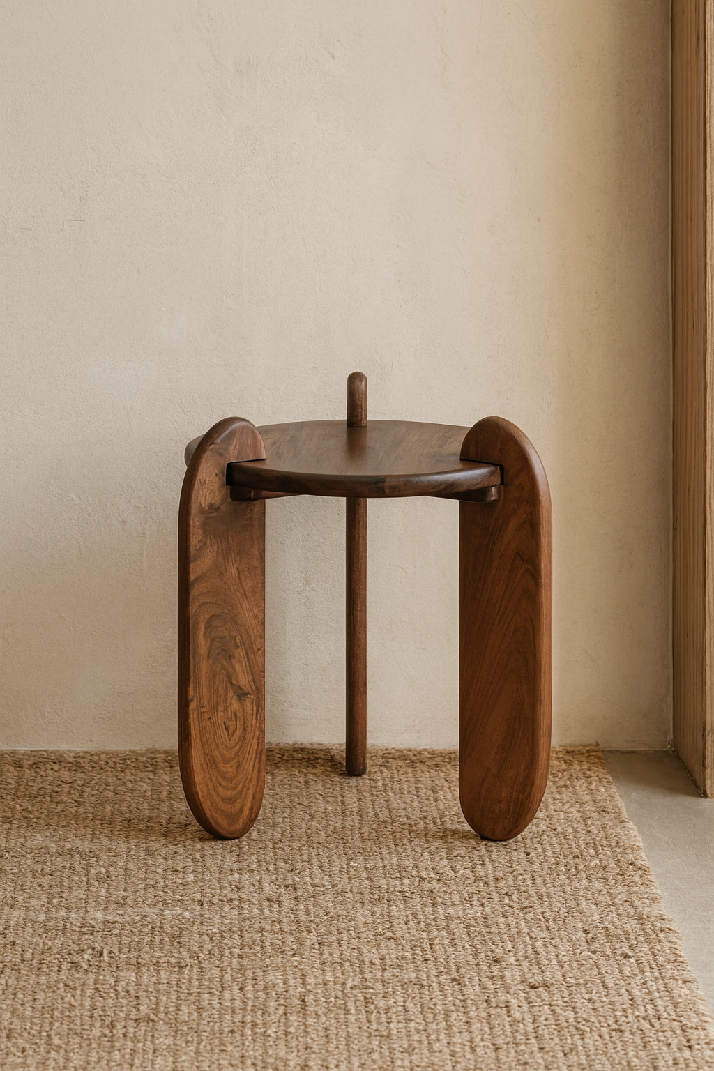 Mesa auxiliar redonda Organic Modern