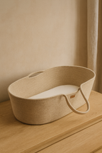 Moisés capazo fibra natural