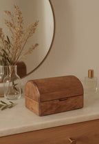 Caja-Joyero Cofre Madera de mango (2 Uds)