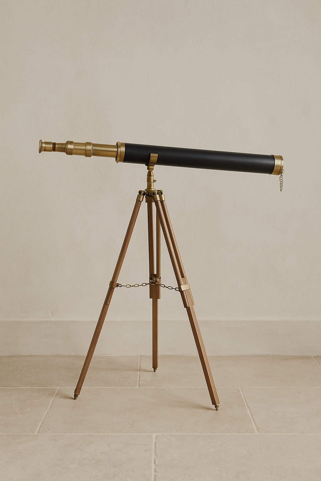 Telescopio decorativo Vintage