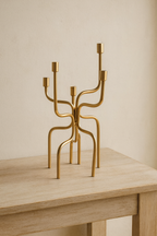 Candelabro Nagel Dorado Metal