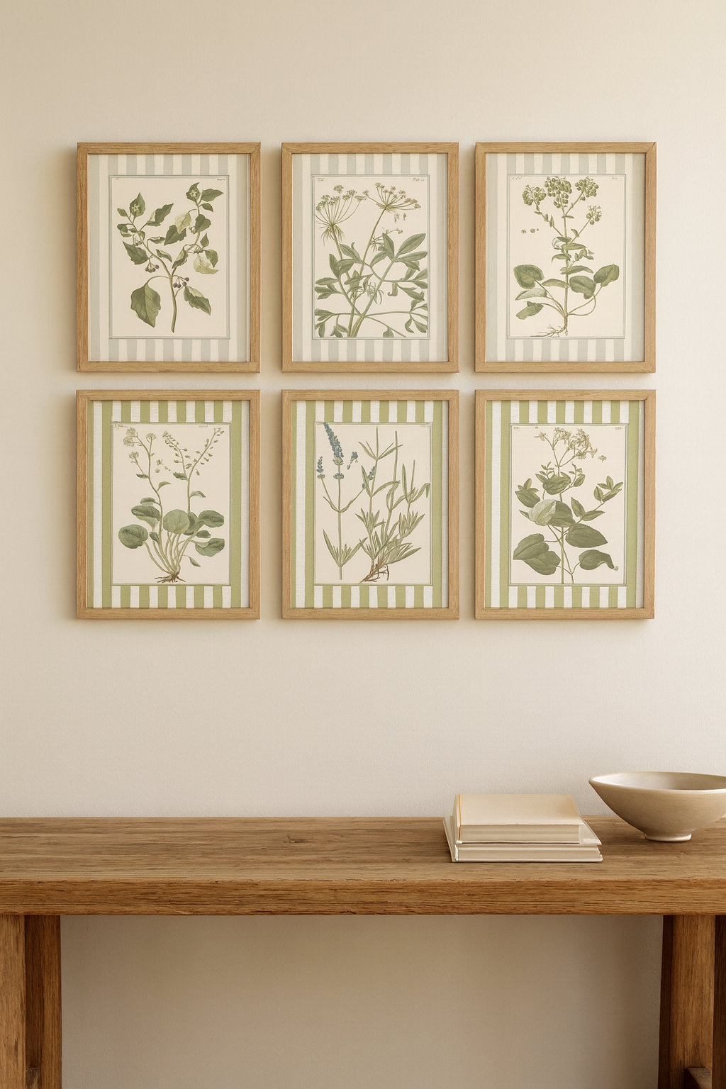 Cuadros Abeto Verde (6 Unidades)