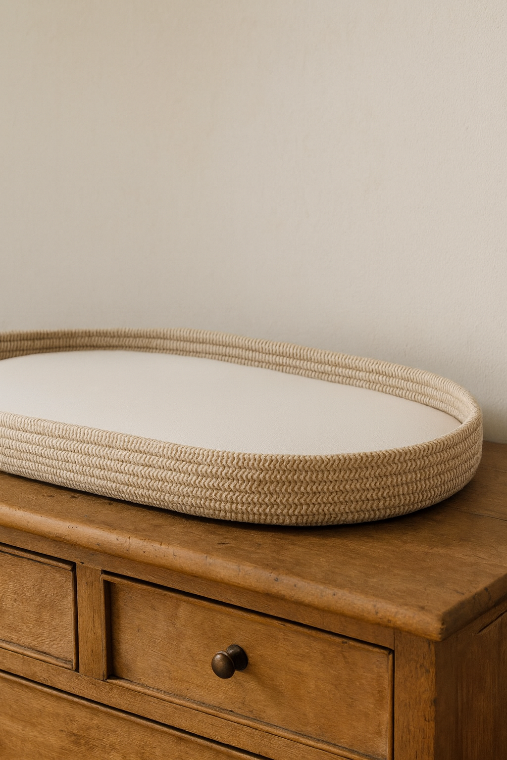 Cambiador bebé fibra natural Boho