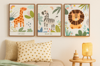 Set de cuadros Kenia