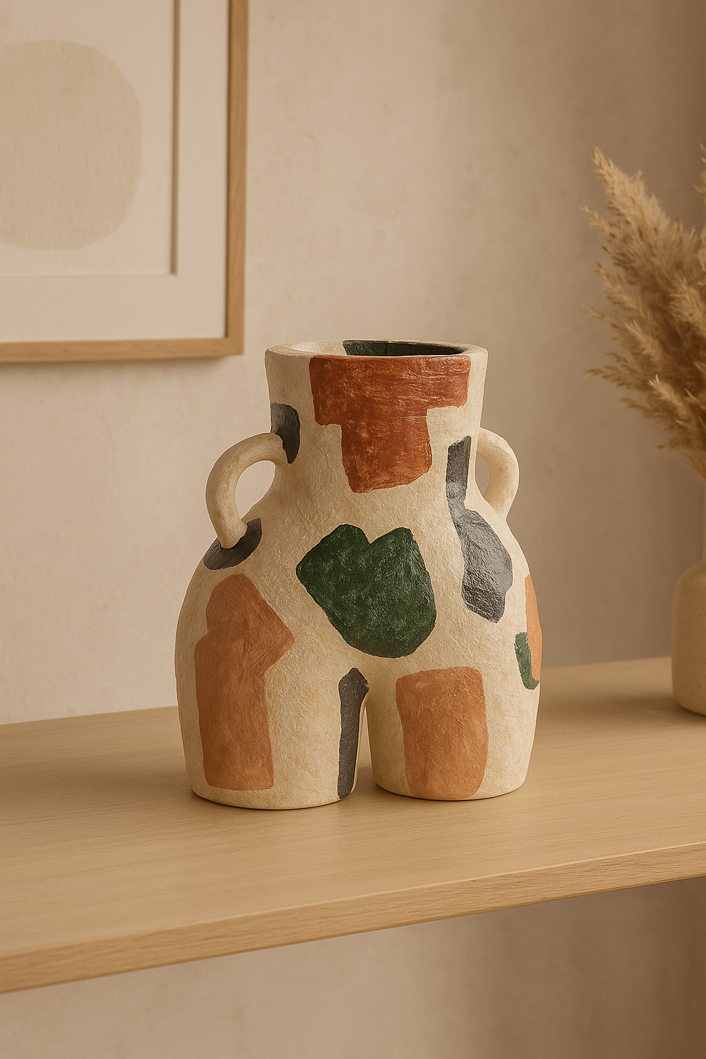 Jarrón Silueta Multicolor