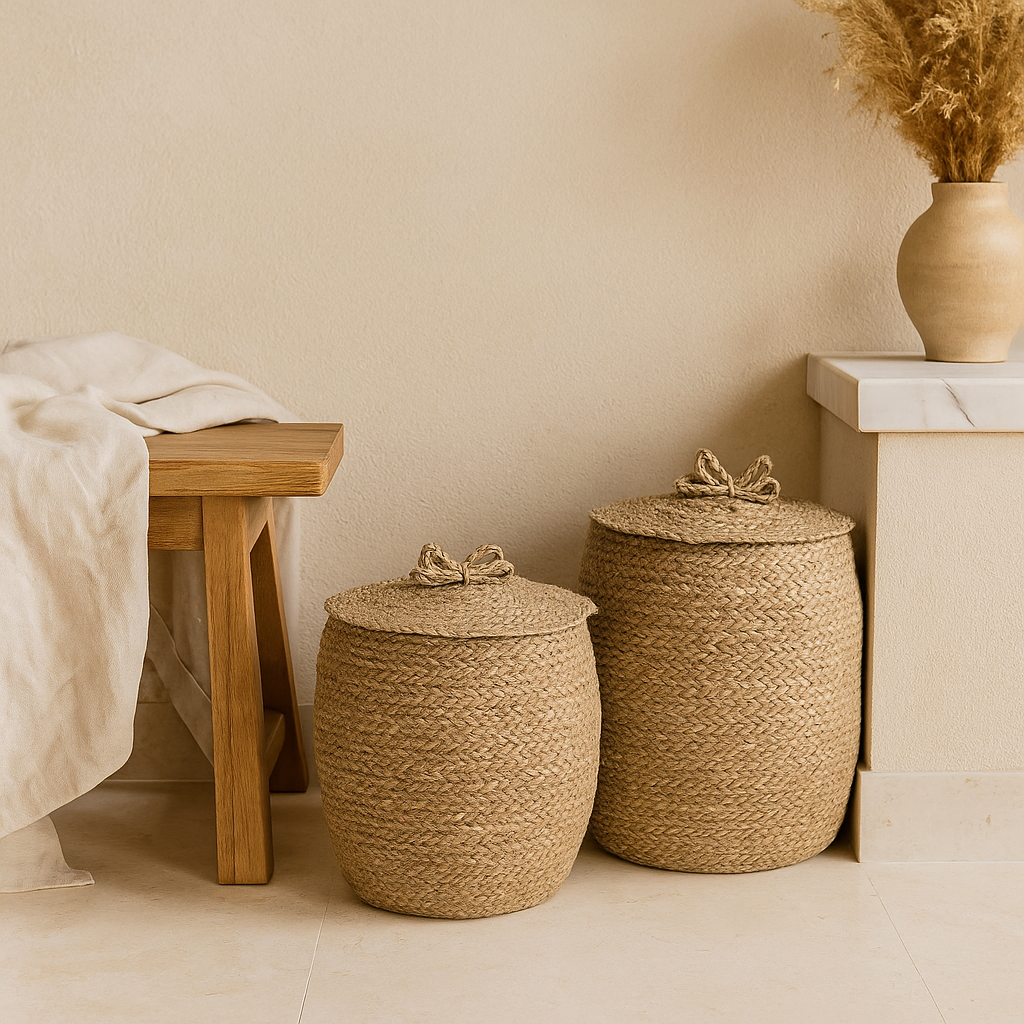 Juego de Cestas Lazo (2 Uds)