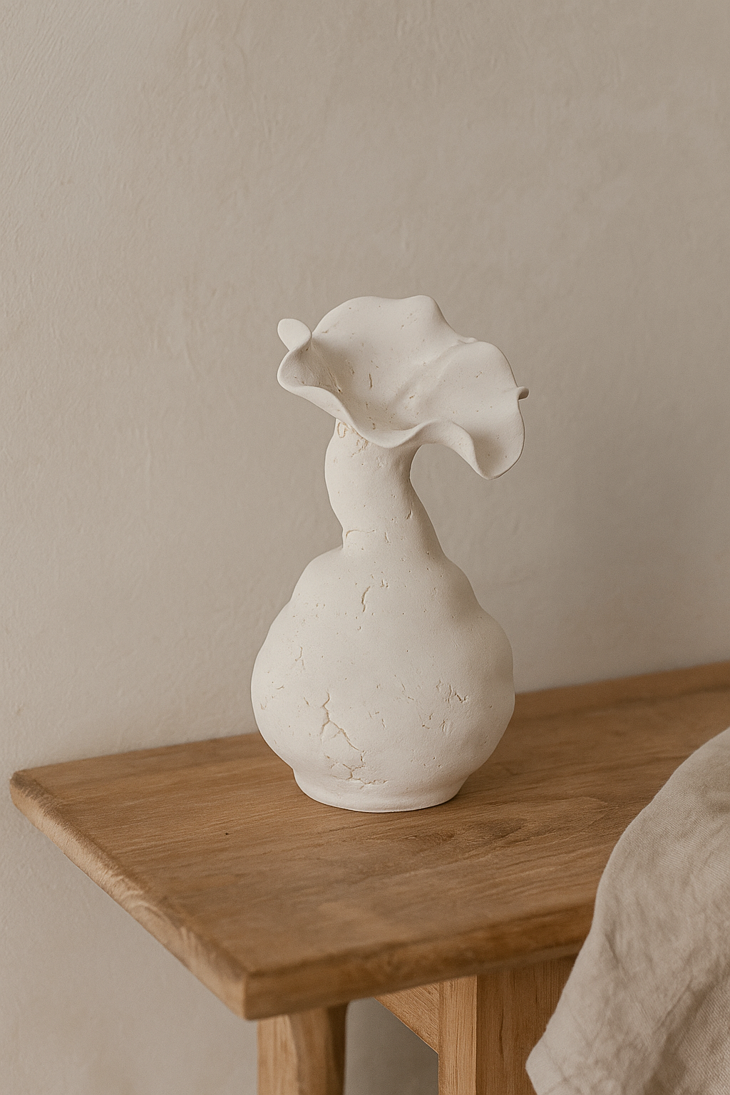 Jarrón Caléndula Blanco