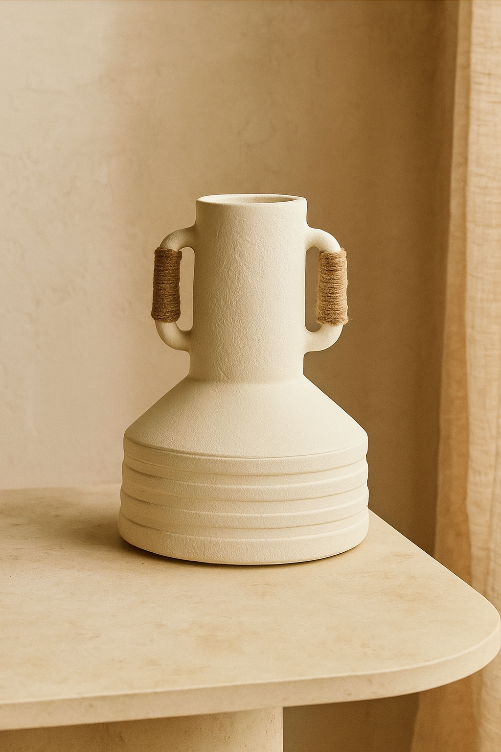 Jarrón Terracota con asas (medio)