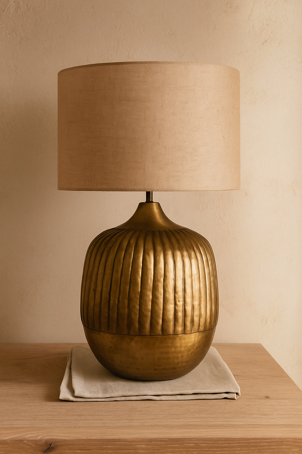 Lámpara de mesa Bronce Persa