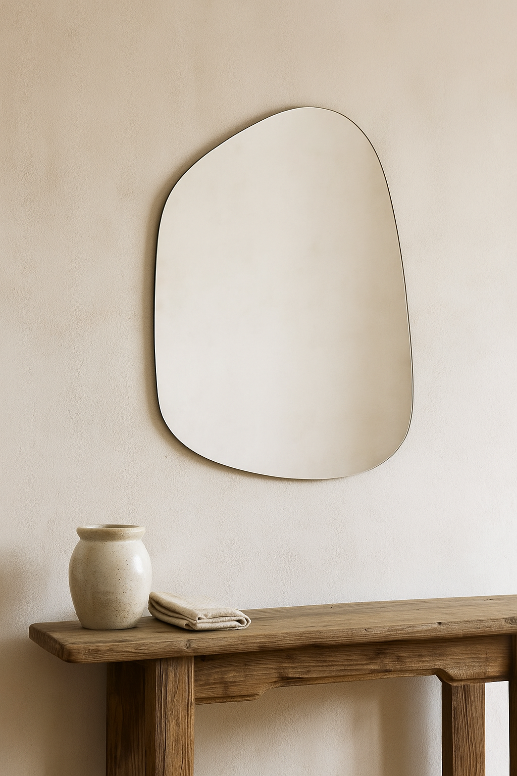 Espejo de pared Metal Abstracto