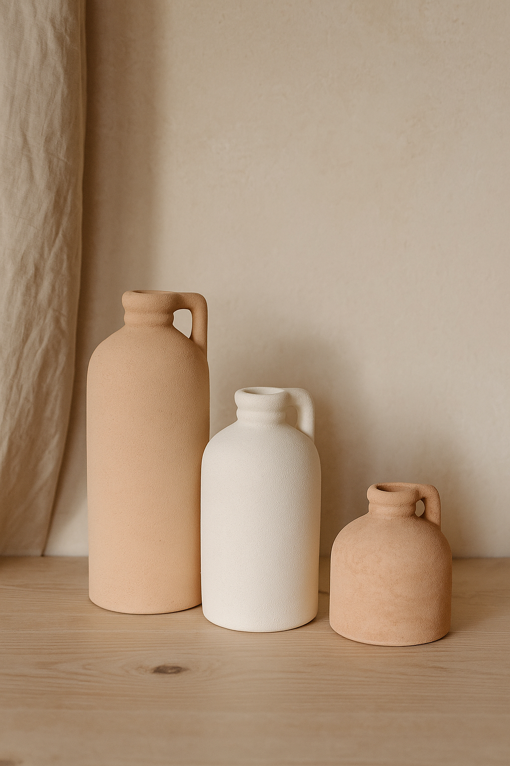 Set de 3 Jarrones Gres