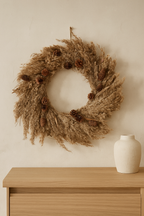 Corona de Navidad Plumero (2 Uds.)