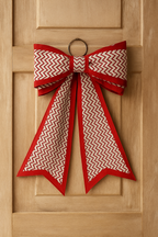 Lazo Árbol Navidad Rojo