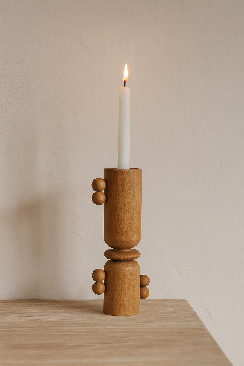 Candelabro Madera Albor (Alto)