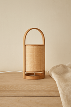 Lámpara con asas Bambú
