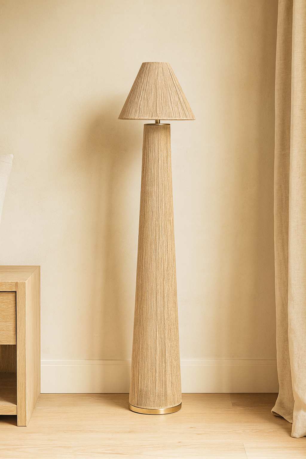 Lámpara de Pie Ratán Urban