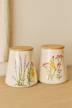 Botes Estilo Artesanal Flores (2 Uds) - Small