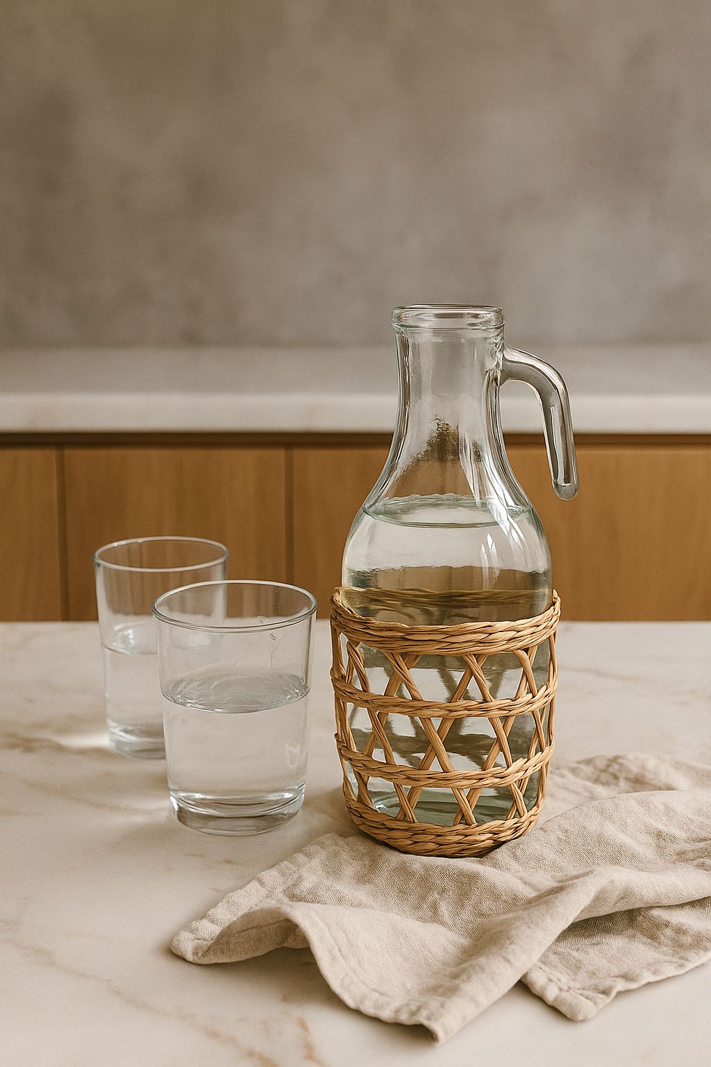 Jarra de agua fibra (2 uds.)