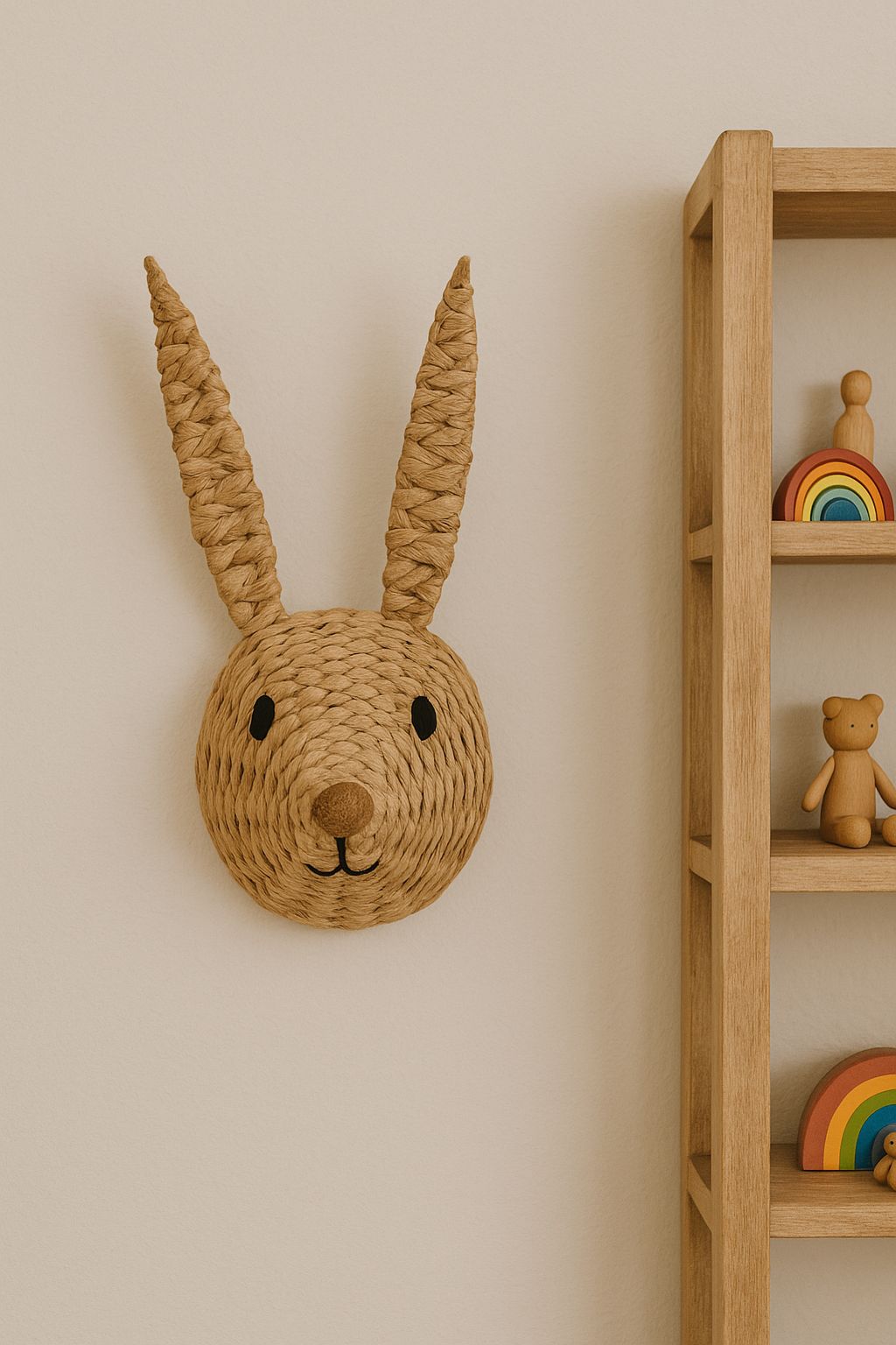 Figura decorativa fibra