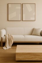 Set de cuadros Basic White