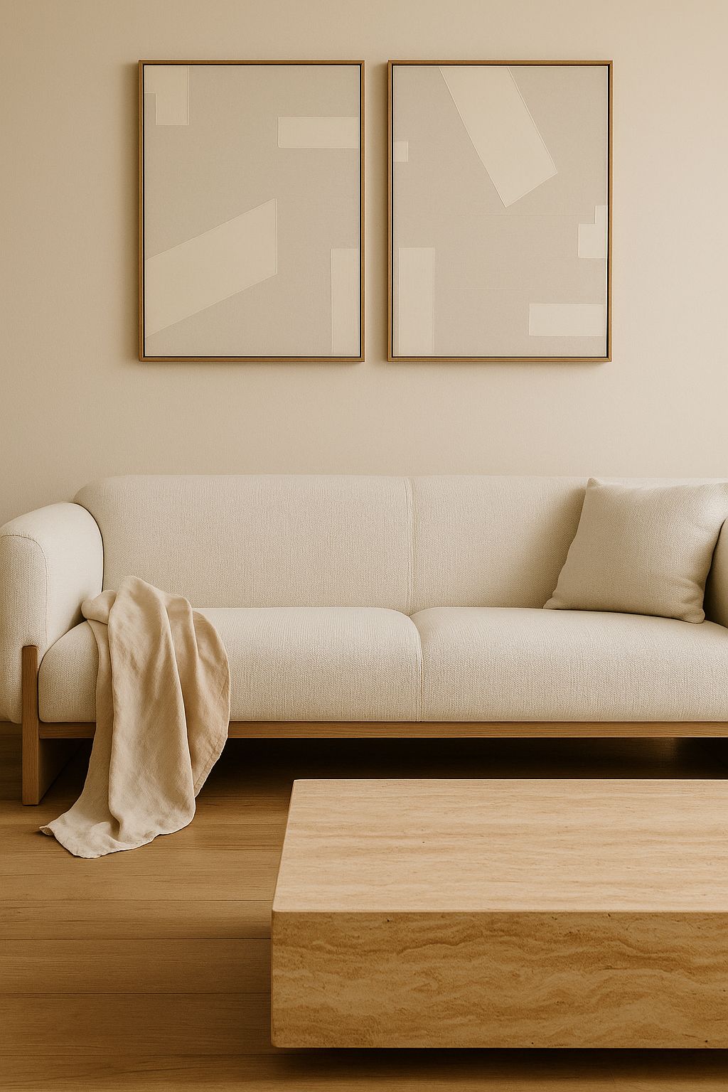 Set de cuadros Basic White